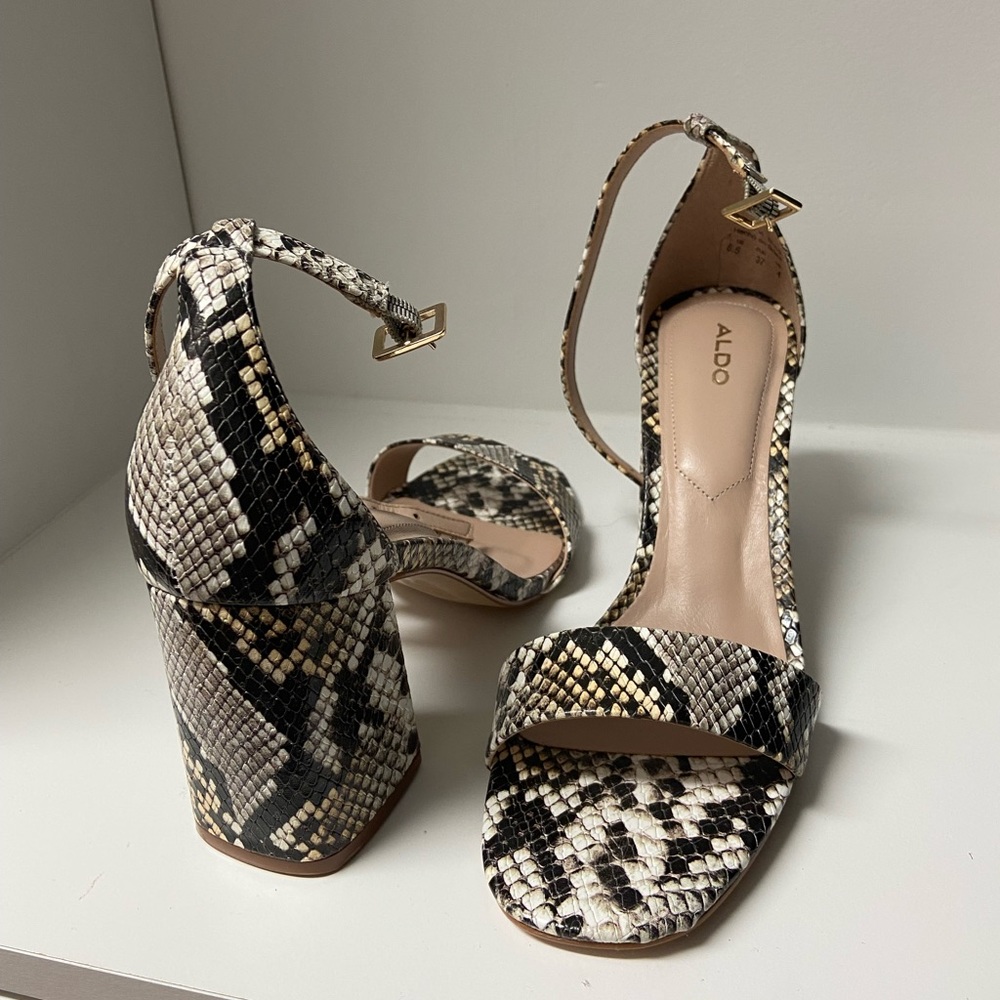 Snake Skin Sandals - Picture 3 of 6